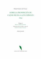 Sobre la prohibicion de cazar hecha a los clerigos