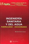 Formulario técnico de ingeniería sanitaria