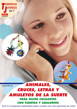 Animales cruces letras y amuletos de suerte