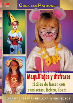 Serie maquillaje nº 15. maquillajes y disfraces faciles de hacer con camisetas,