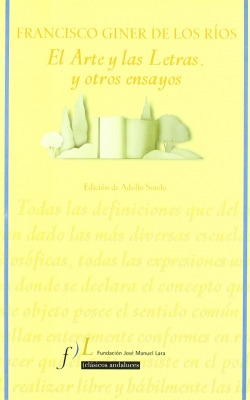 El arte y las letras, y otros ensayos