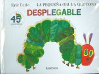 La pequeña oruga glotona desplegable