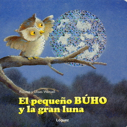 El pequeño buho y la gran luna