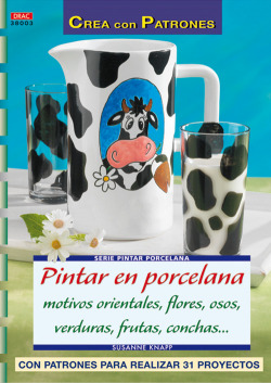 Pintar en porcelana motivos orientales flores osos..