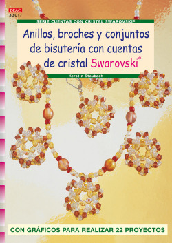 Anillos broches y conjuntos de bisuteria con cuentas