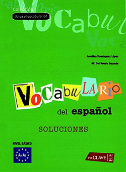 Vocabulario del español.soluciones
