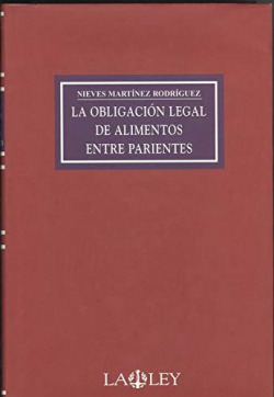 OBLIGACION LEGAL DE ALIMENTOS ENTRE PARIENTES,LA.