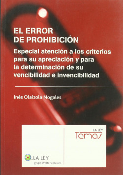 El error de prohibición