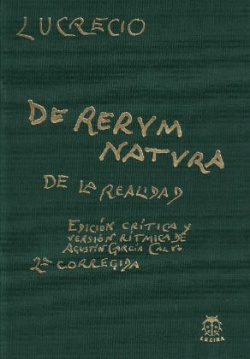 DE RERUM NATURA DE LA REALIDAD
