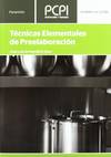 TECNICAS ELEMENTALES DE PREELABORACION (12) - HOST