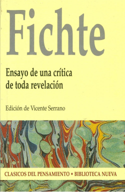 ENSAYO DE UNA CRITICA DE TODA REVELACION J,G, FICHTE