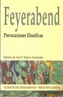 PROVOCACIONES FILOSOFICAS, KARL PAUL FEYERABEND