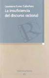 INSUFICIENCIA DEL DISCURSO RACIONAL,LA