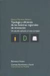 TIPOLOGIA Y EFICIENCIA DE LOS SISTEMAS REGIONALES