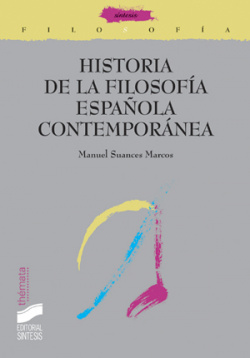 Hª DE LA FILOSOFIA ESPAÑOLA CONTEMPORANEA