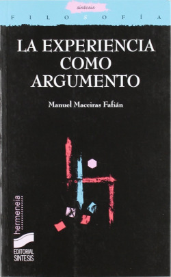 LA EXPERIENCIA COMO ARGUMENTO.