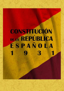 Constitución de la República española 1931