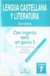 (04).CUADERNO 7:CON INGENIO SERE GENIO 3.(TECNICAS ESTUDIO