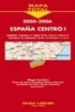 Mapa de carreteras a escala 1:400.000 España Centro I, 2005-2006