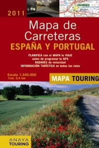 Mapa de carreteras de España, E 1:340.000, 2008