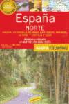 Mapa de carreteras 1:340.000 - Norte de España (desplegable)
