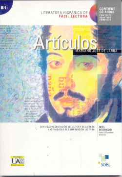 Artículos de Larra.(B1).(Audio-Cd)