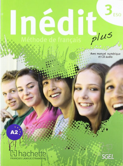 (11).INEDIT PLUS 3º.ESO (LIVRE+CD) *FRANCES*