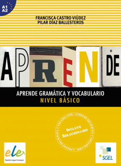 Aprende gramatica y vocabulario basico A1/A2 Incluye solucionario