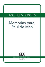 Memorias Para Paul De Man (Beg)