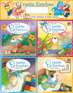 Estuche 4 libros: Ratón Esteban