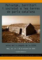 Paisatge, territori i societat a les terres de parla catalana