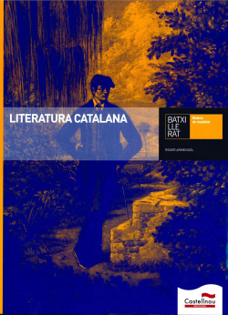LITERATURA CATALANA (BATXILLERAT)