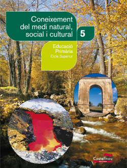 CONEIXEMENT MEDI 5E.PRIM (+CD) (PROJ.SBB)