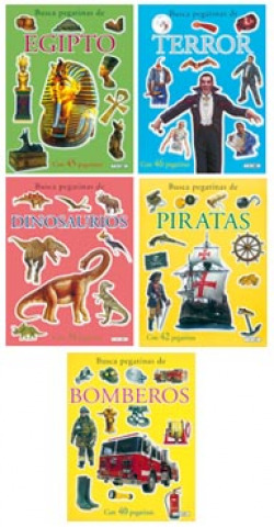 BUSCA PEGATINAS DE ... (5 TITULOS)