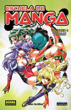 Escuela de manga 4 - personajes femeninos