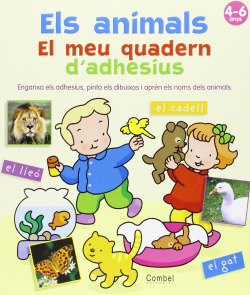 Els animals. El meu quadern d'adhesius