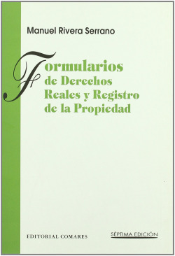 Formularios de derechos reales y registro de la propiedad