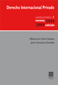 (I).DERECHO INTERNACIONAL PRIVADO.(9A.ED)