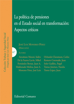 La politica de pensiones en el estado social en trasformacion: aspectos criticos