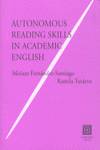 Autonomous reading skills in academic english