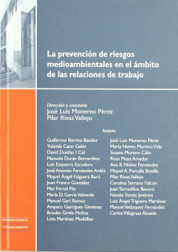 Prevención de riesgos medioambientales en el ámbito de las relaciones