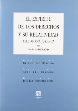 ESPIRITU DE LOS DERECHOS Y SU RELATIVIDAD