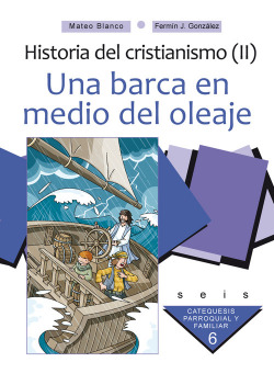 UNA BARCA EN MEDIO DEL OLEAJE
