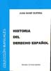 Historia del derecho español