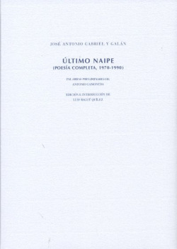 Ultimo naipe. Poesía completa