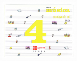 CADERNO MUSICA EN CLAVE SOL 4ºPRIMARIA