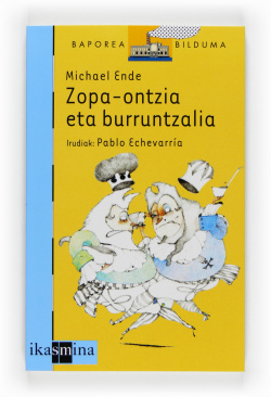 Zopa-ontzia eta burruntzalia.(baporea urdina)