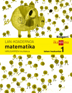 Matematika koadernoa 3 hiru. 1.lmh bizigarri