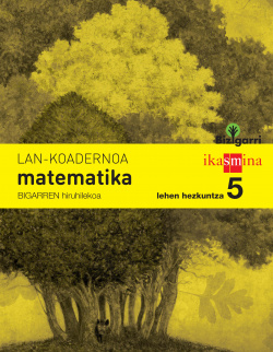 Matematika koadernoa 2 hiru 5 lmh bizigarri