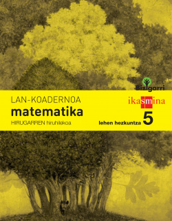 Matematika koadernoa 3 hiru. 5 lmh bizigarri